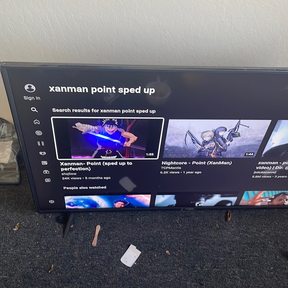 55” vizio 4k tv